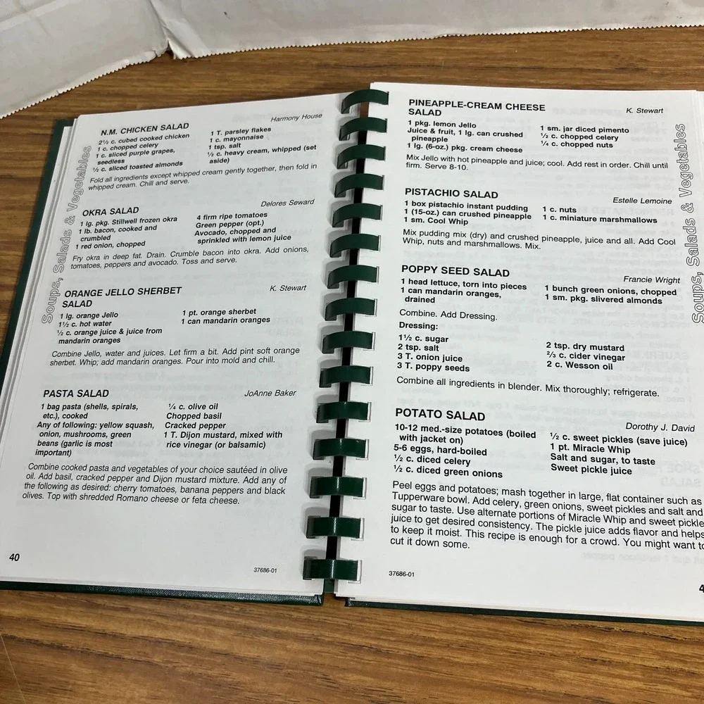 Muskogee Oklahoma Three Rivers Museum 2001 Cookbook Recipes & Remembrances